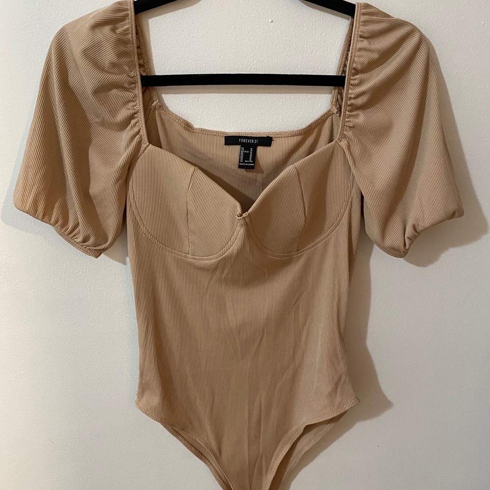 Tan Bodysuit